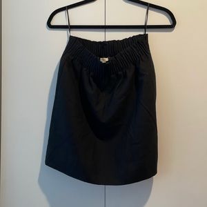 j Crew Sidewalk skirt - black wool